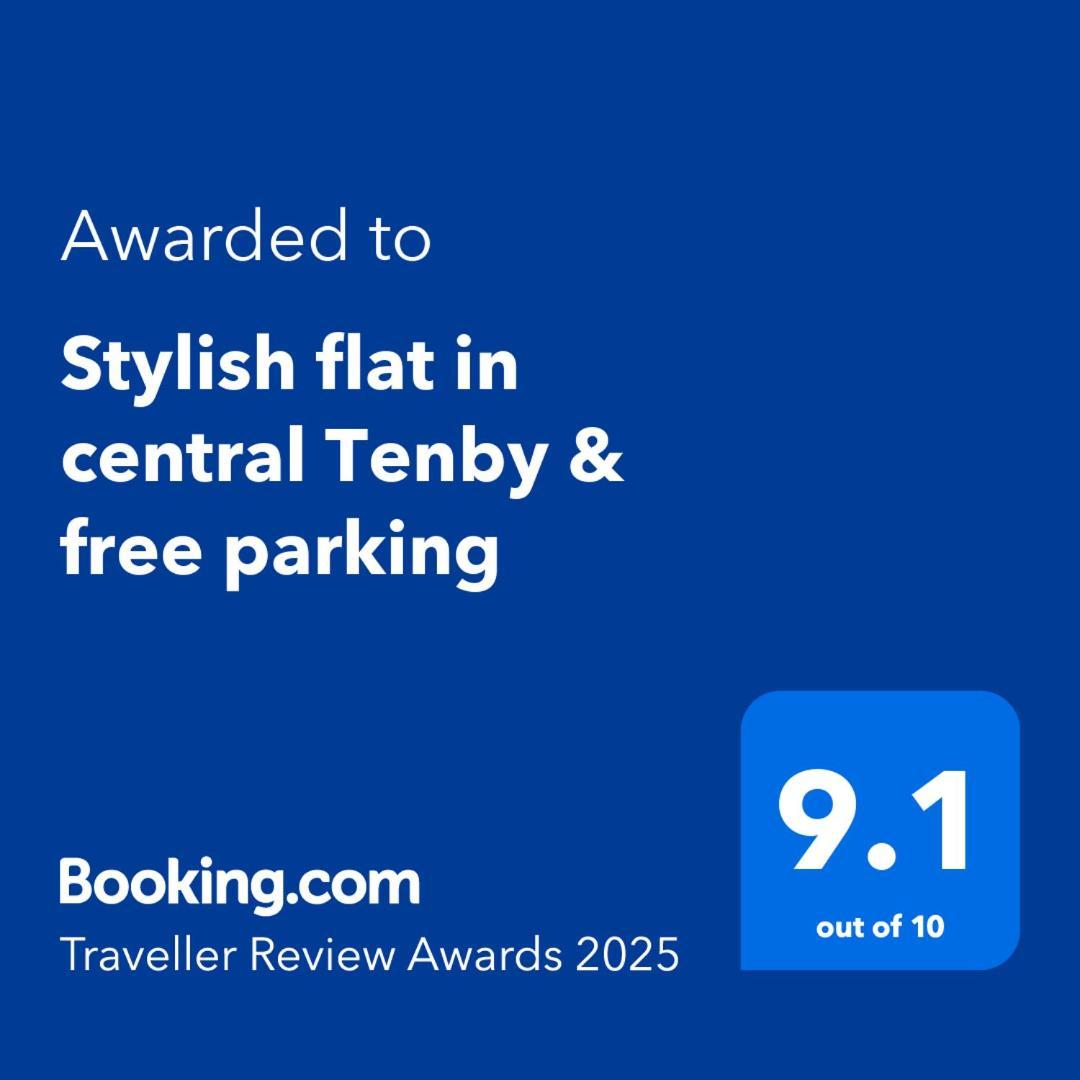 Stylish Flat In Central Tenby & Free Parking Exterior foto